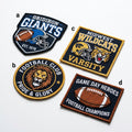 Custom Football Patches
