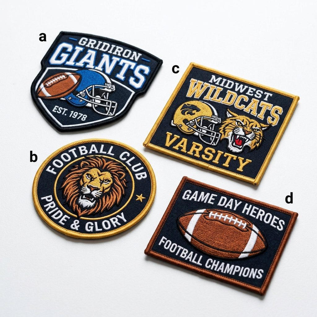 Custom Football Patches