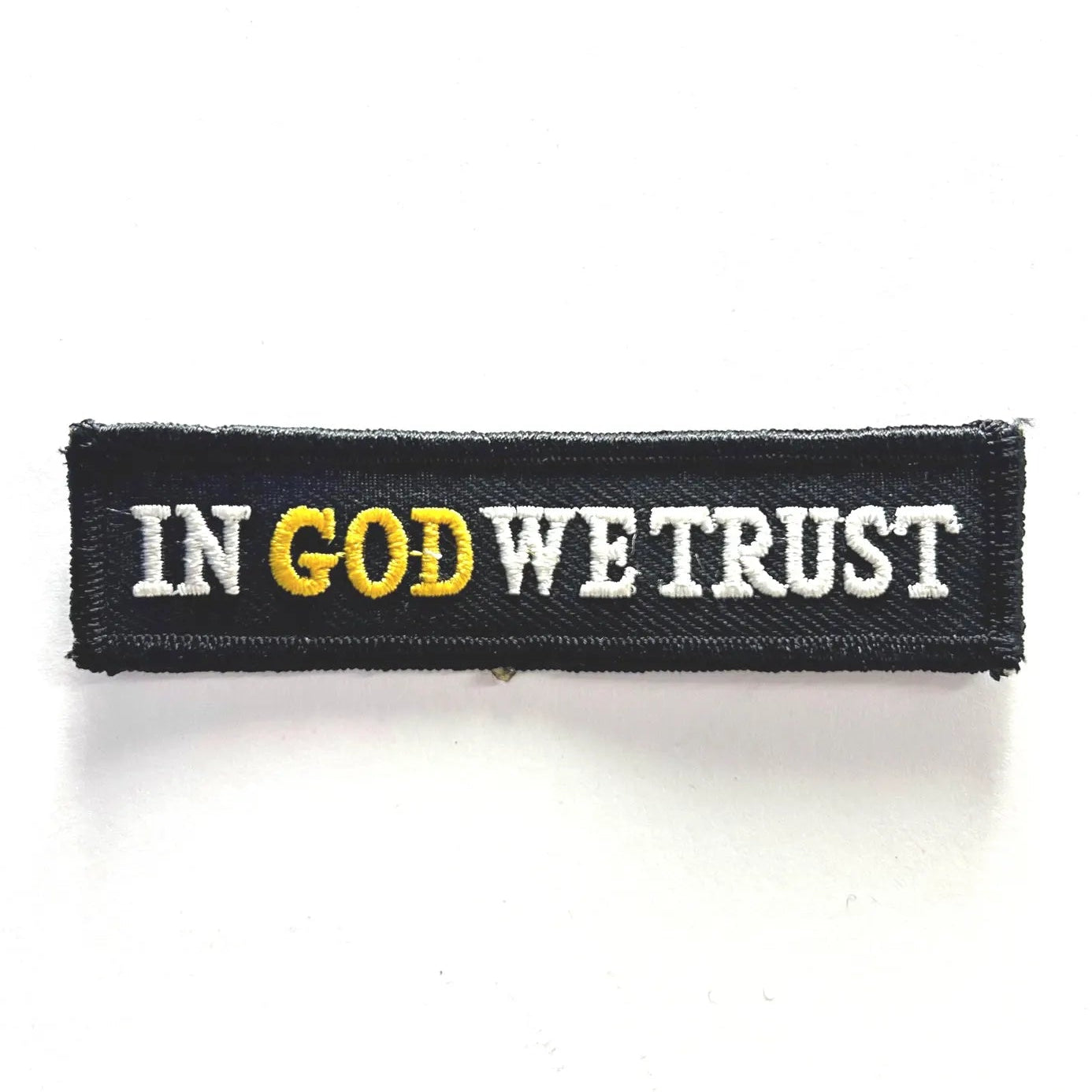 In God We Trust Embroidered Patch