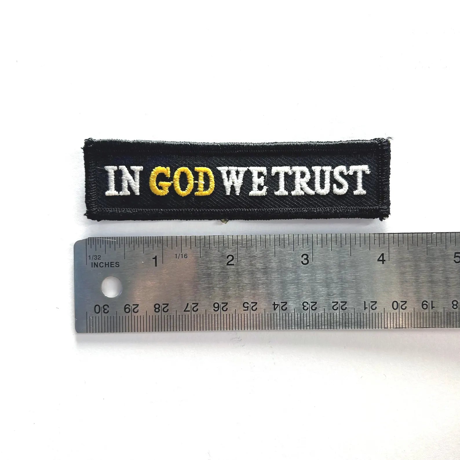 In God We Trust Embroidered Patch