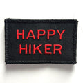 Happy Hiker Embroidered Patch