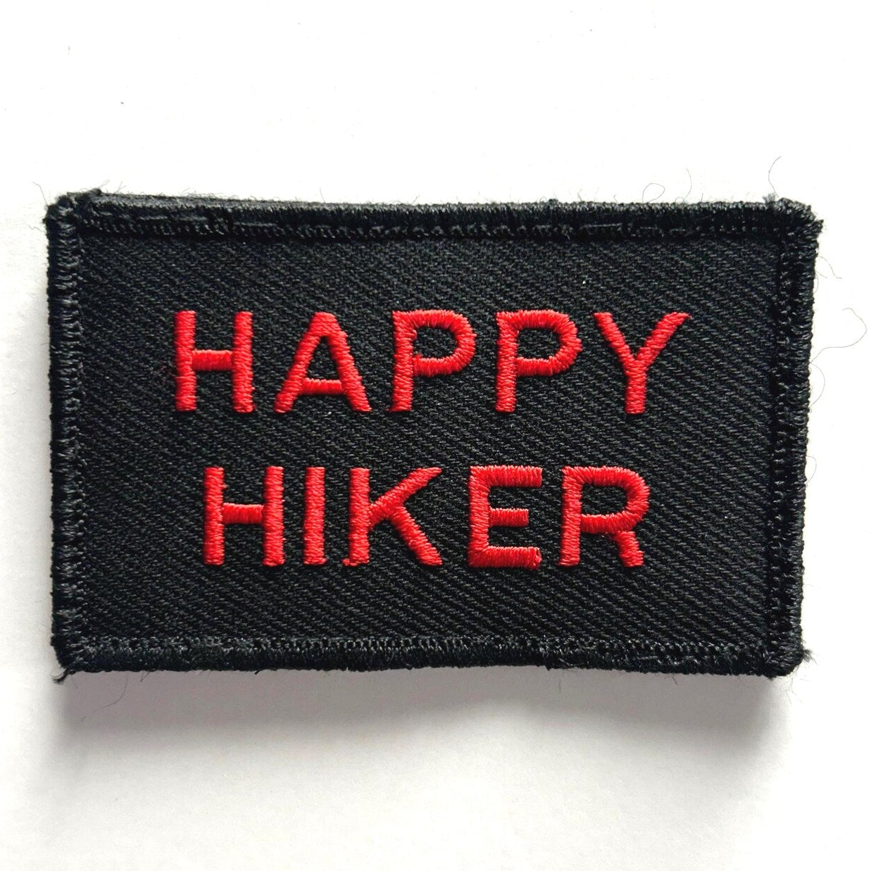 Happy Hiker Embroidered Patch