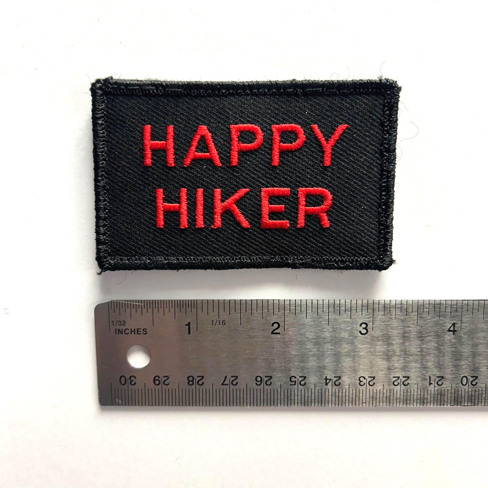 Happy Hiker Embroidered Patch