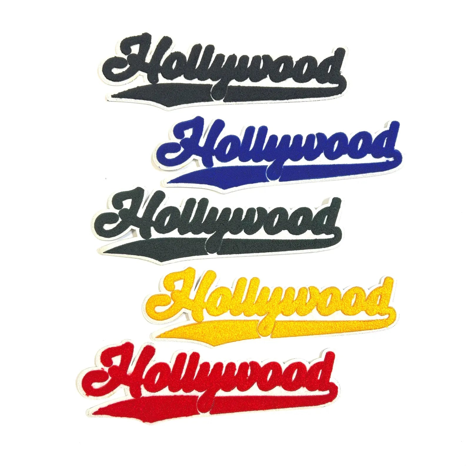 Hollywood Chenille Letterman Patch