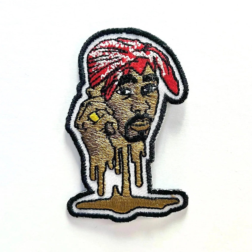 Drippy Tupac Embroidered Patch