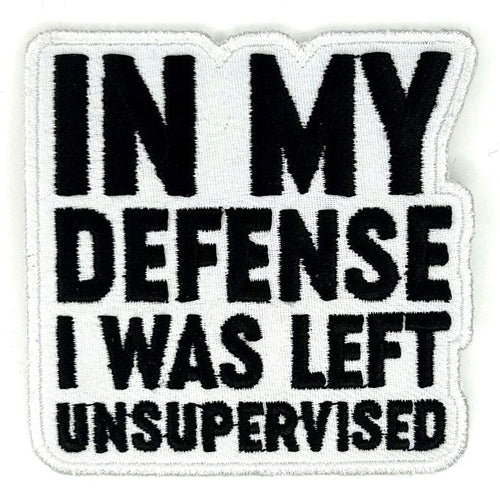 Unsupervised Embroidered Patch