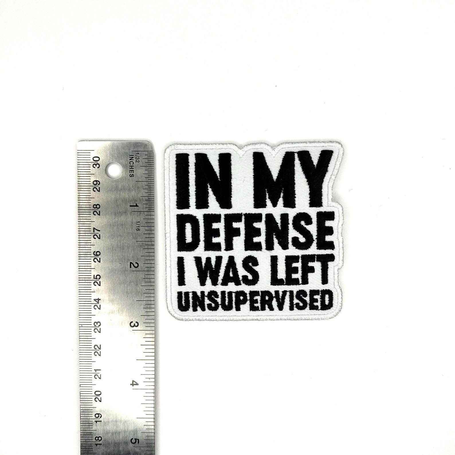 Unsupervised Embroidered Patch