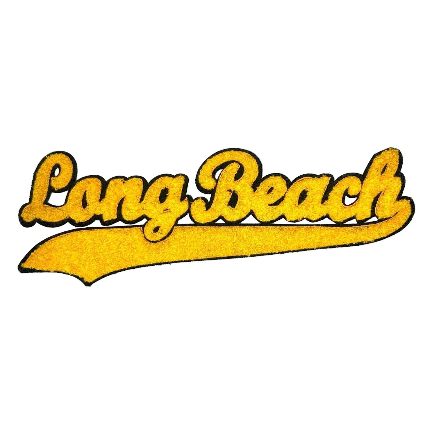 Long Beach Chenille Letterman Patch