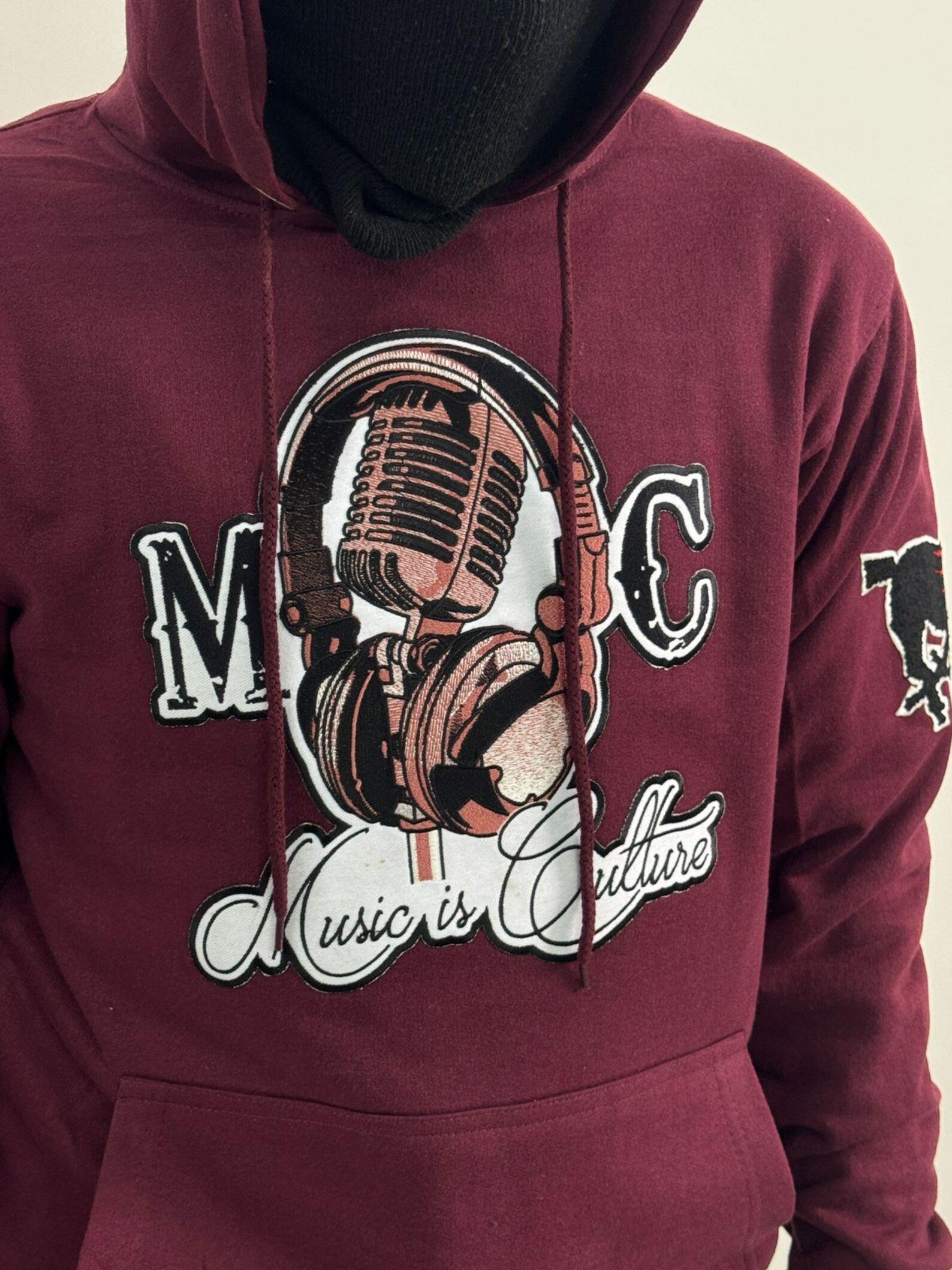 Music Is Culture Embroidered Patch