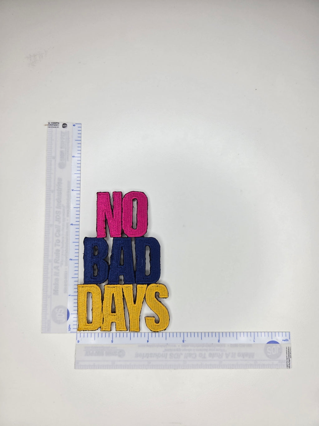 No Bad Days Embroidered Patch