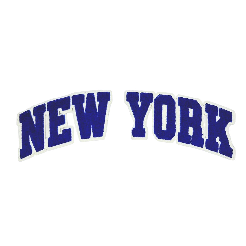 New York Chenille Letterman Patch