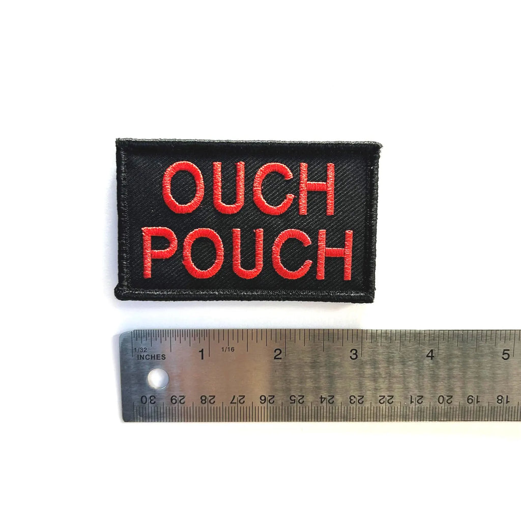 Ouch Pouch Embroidered Patch