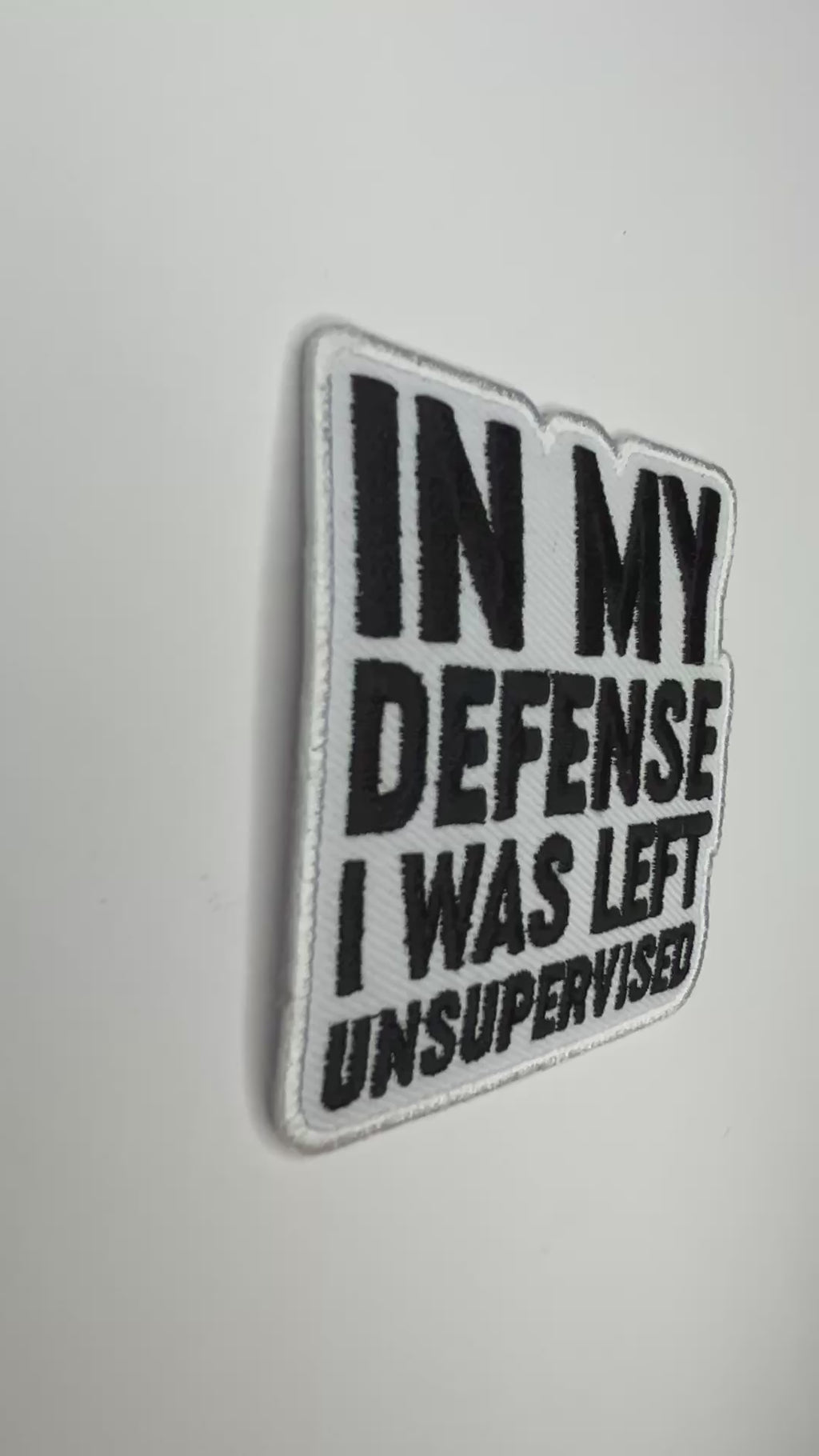 Unsupervised Embroidered Patch