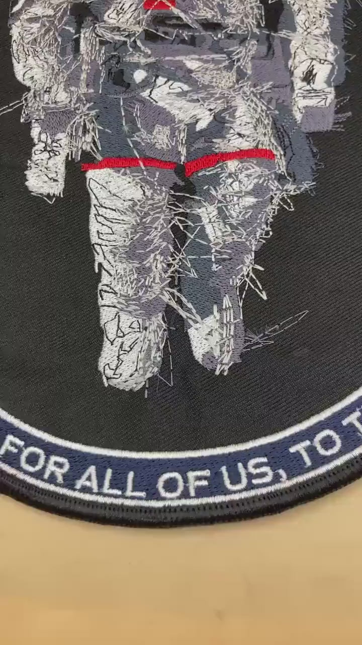 Astronaut Embroidered Patch