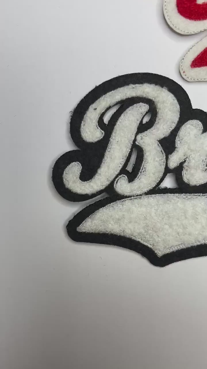 Brooklyn Chenille Letterman Patch