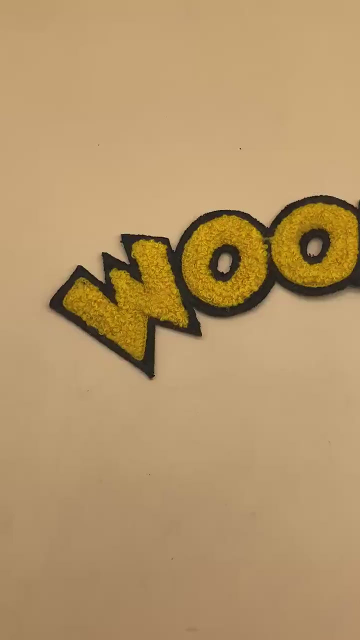 WOOPWOOP Chenille Patch