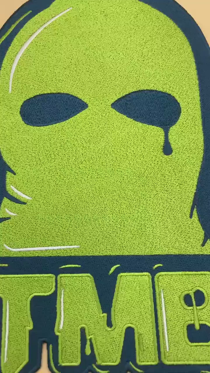 TMB Mask Embroidered Patch