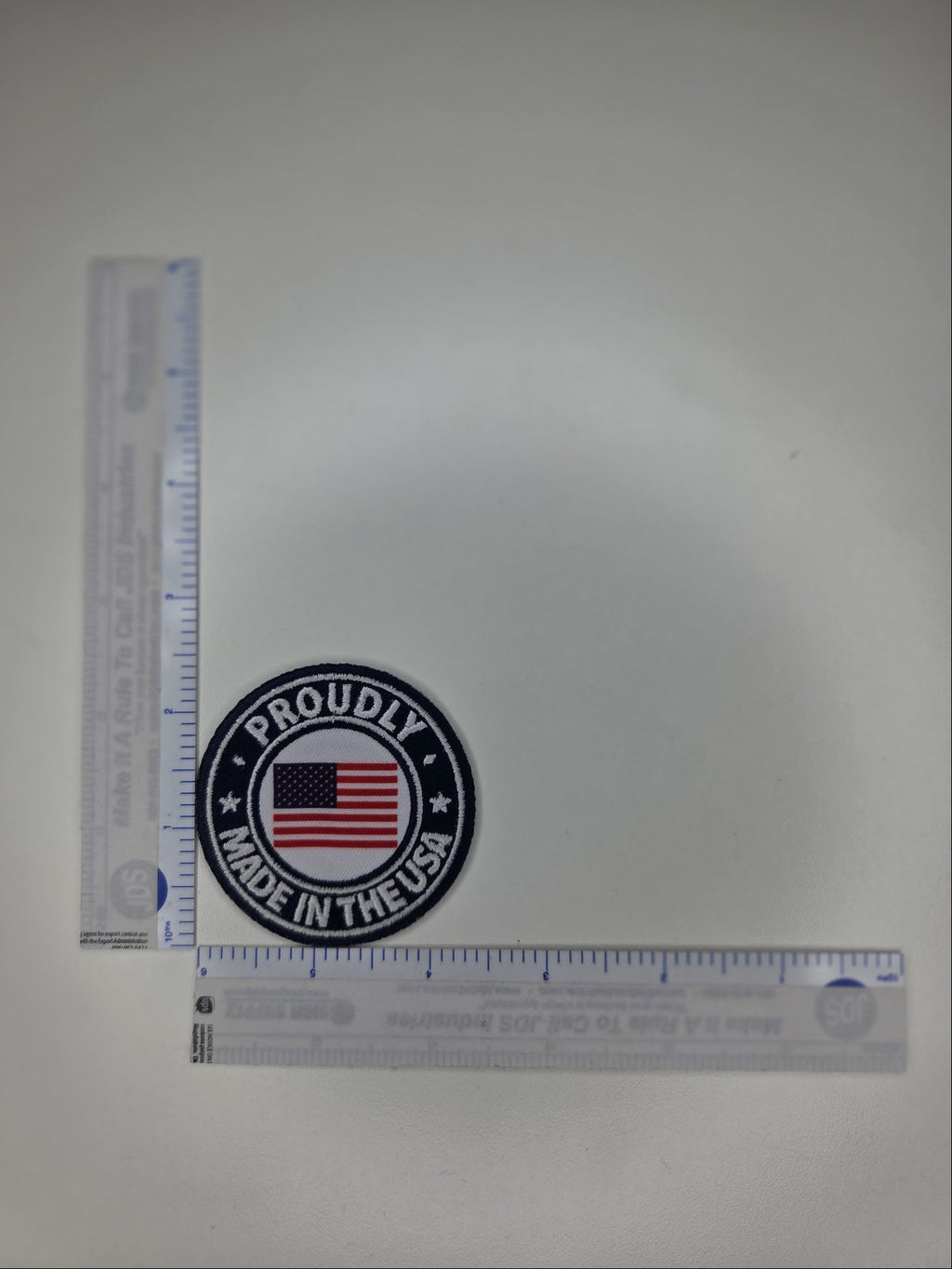Proudly Made in the USA Embroidered Patch