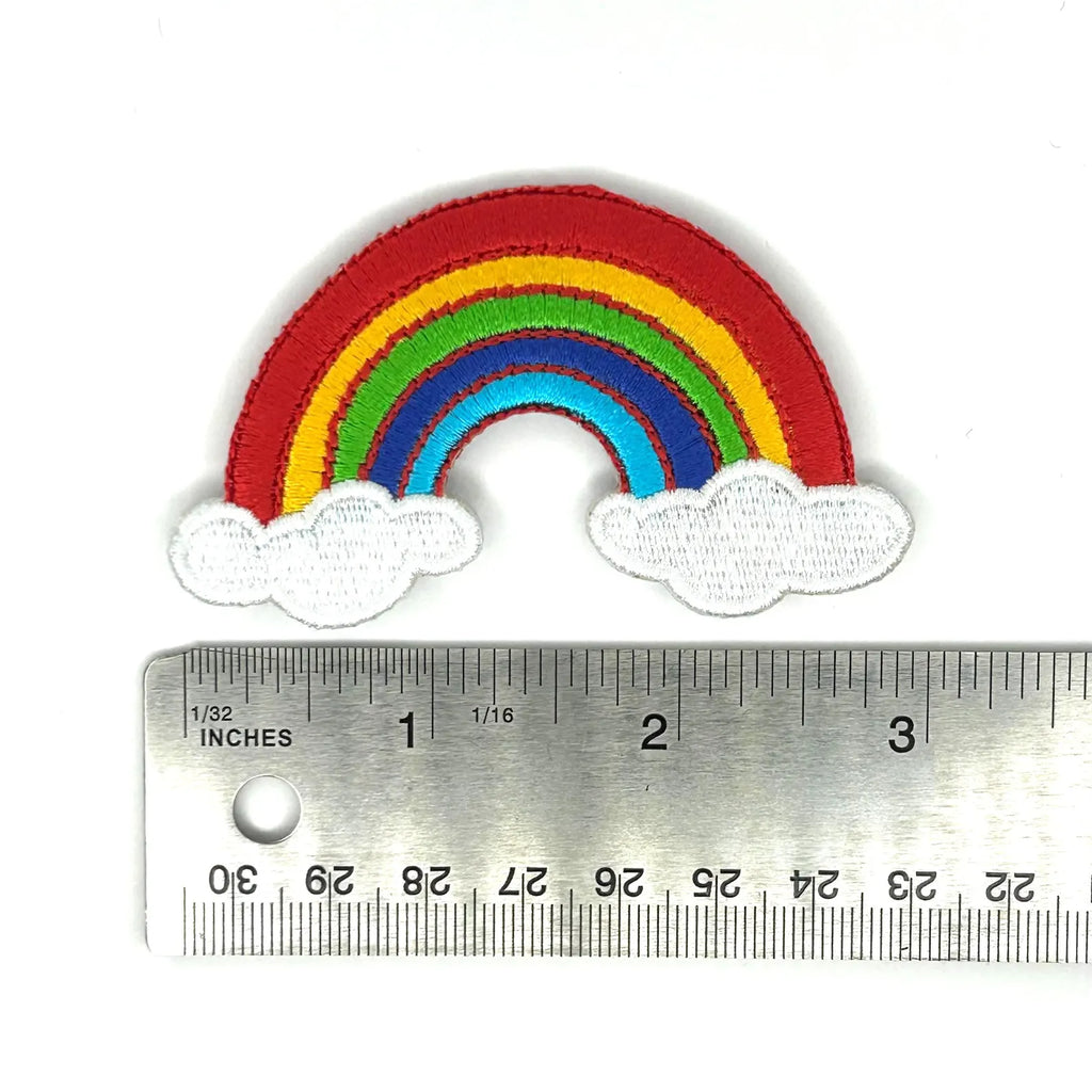 Rainbow Arc Embroidered Patch