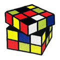 Rubik's Cube Embroidered Patch