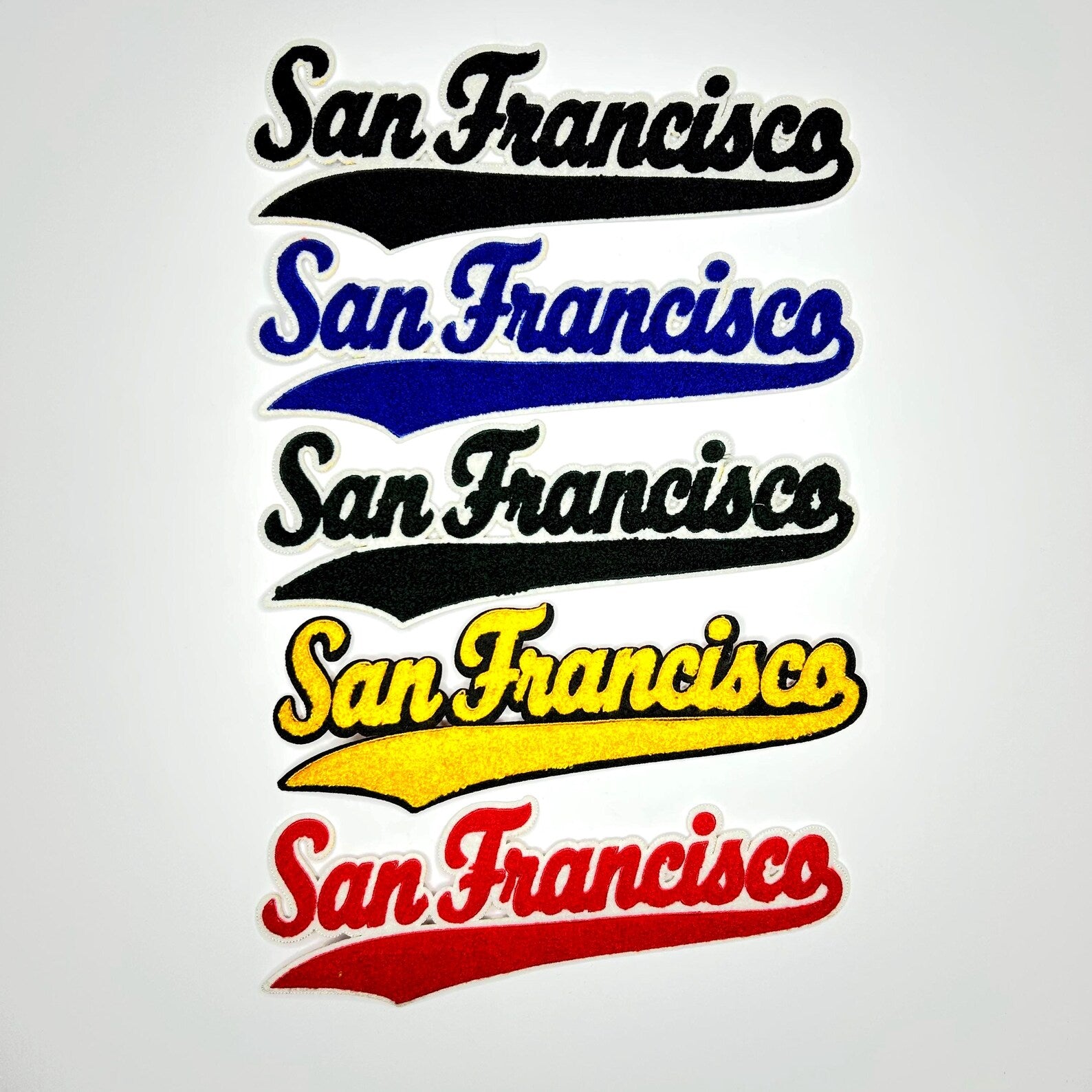 San Francisco Chenille Letterman Patch