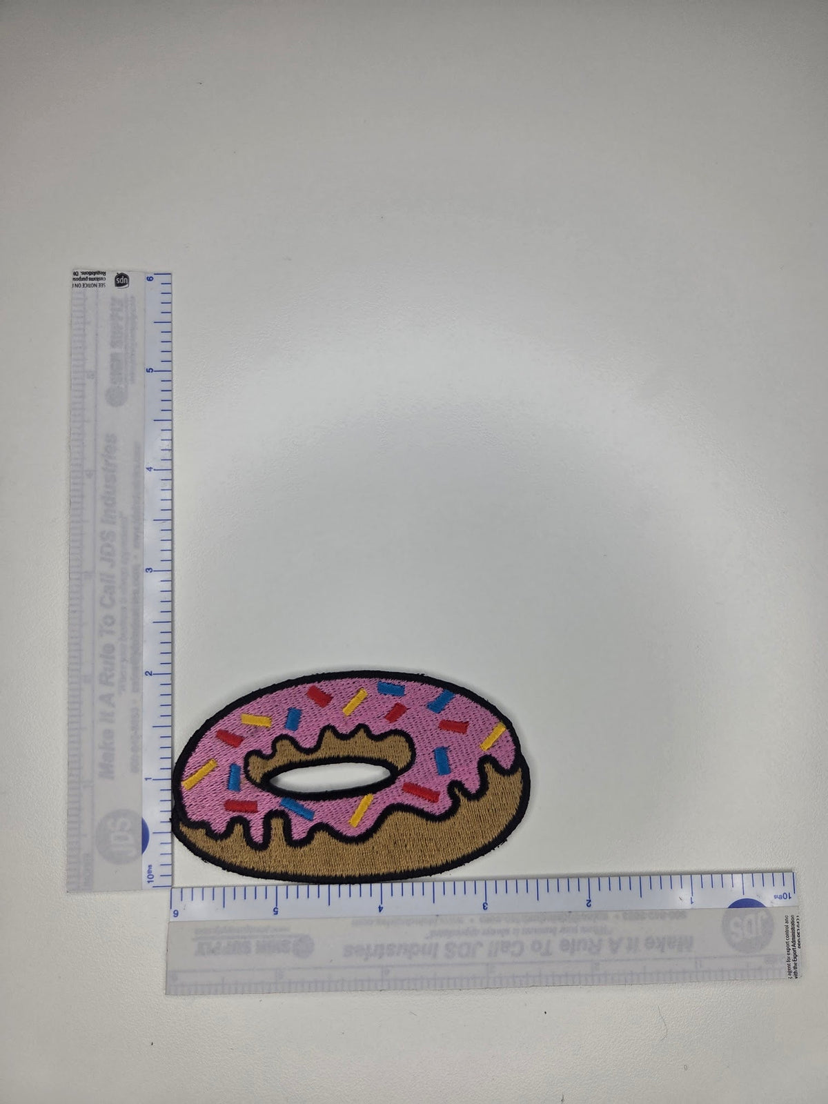 Sprinkle Donut Embroidered Patch