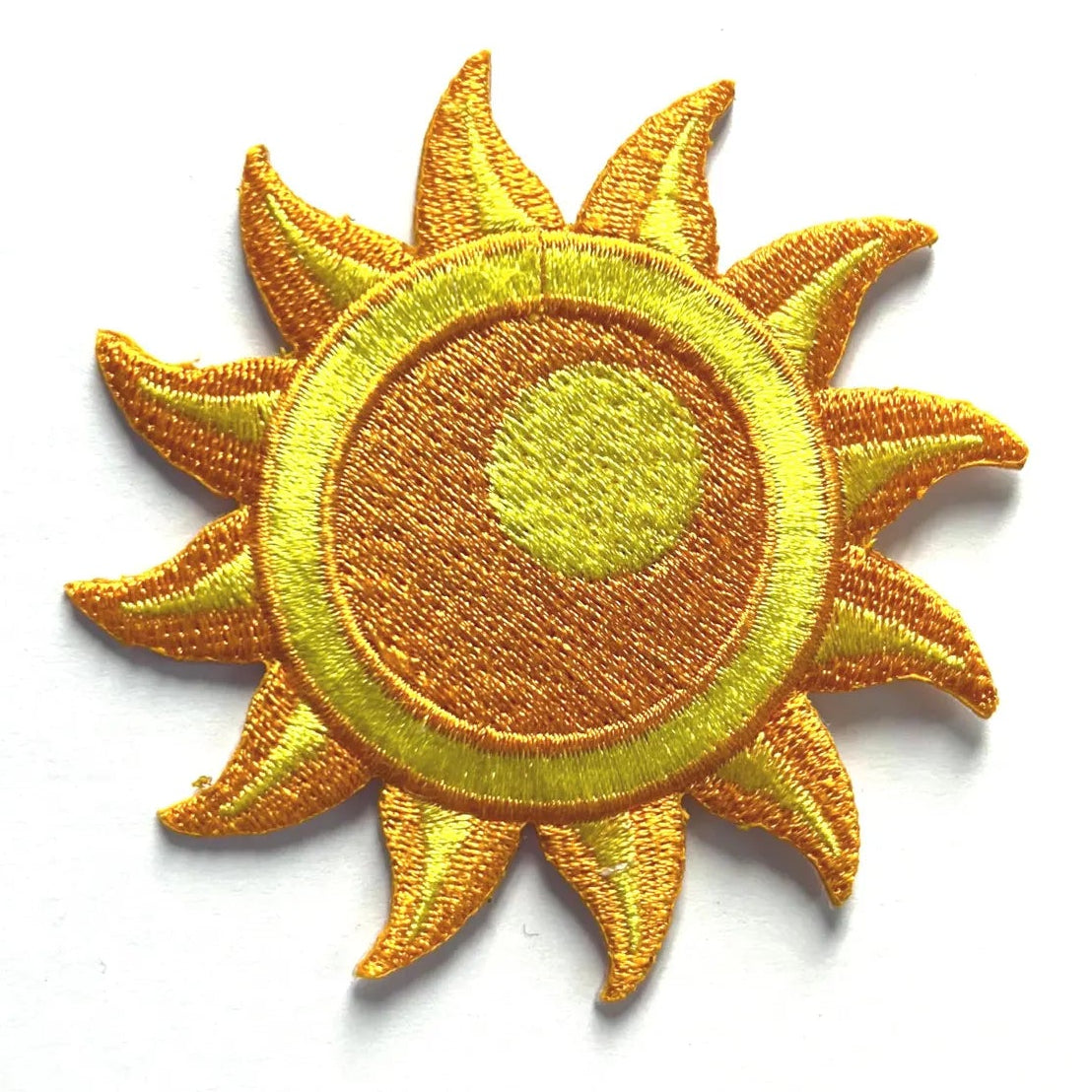 Shining Sun Embroidered Patch