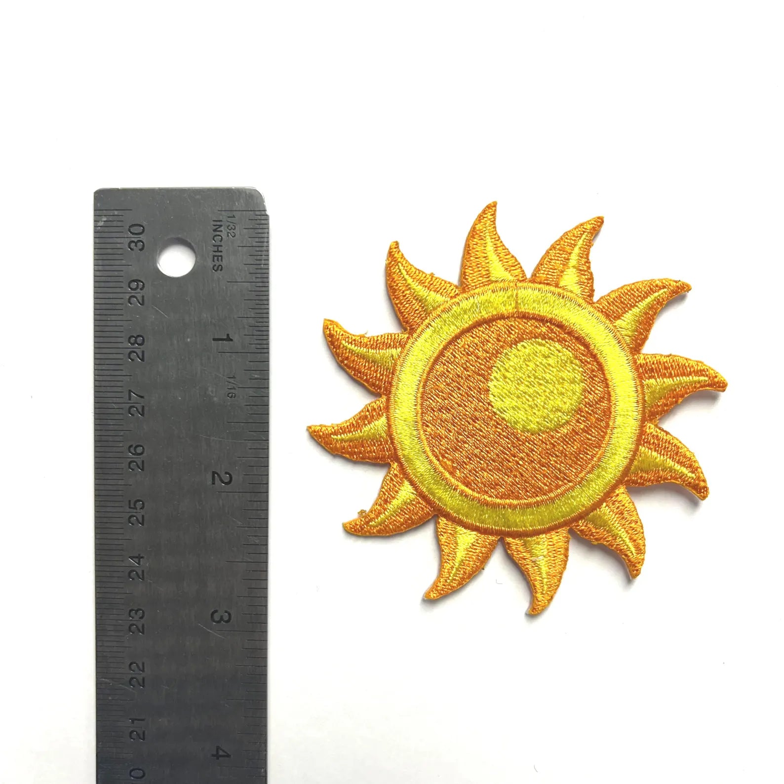 Shining Sun Embroidered Patch