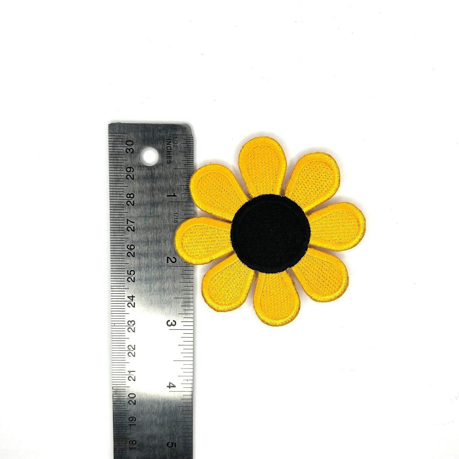 Sunflower Embroidered Patch