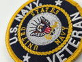 US Navy Veteran Embroidered Patch