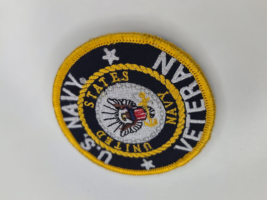 US Navy Veteran Embroidered Patch