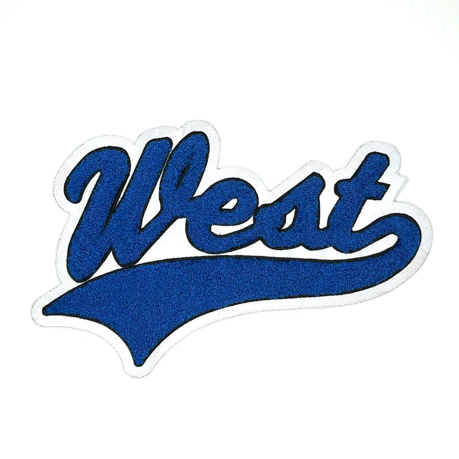 West Chenille Letterman Patch