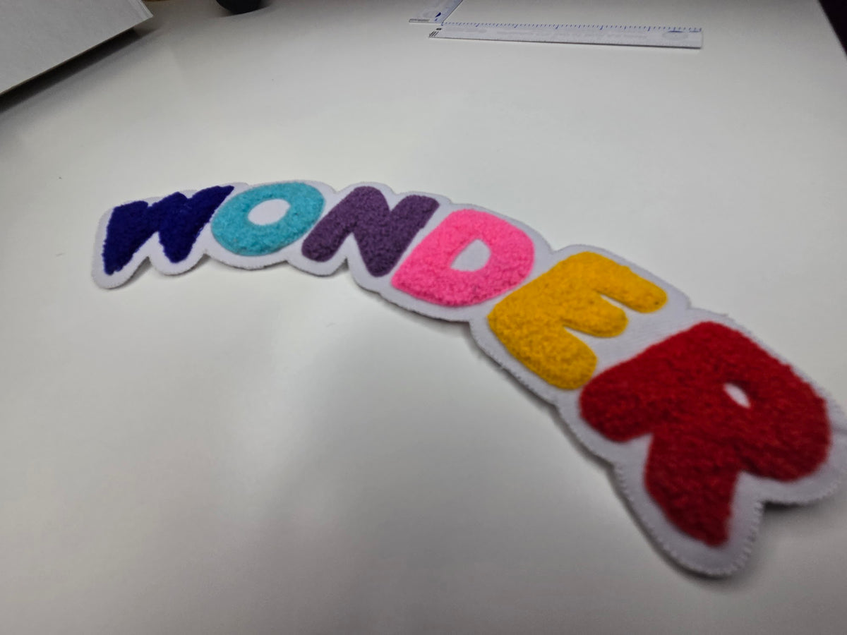 Wonder Chenille Patch