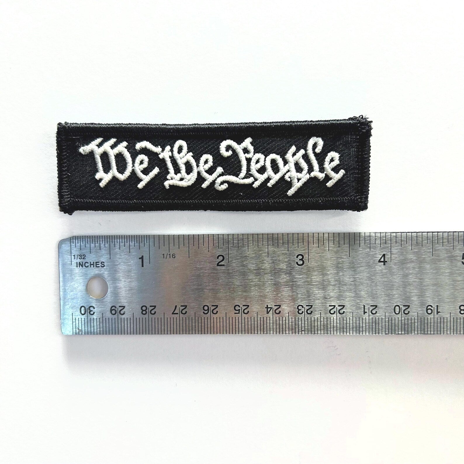 We the People Embroidered Patch