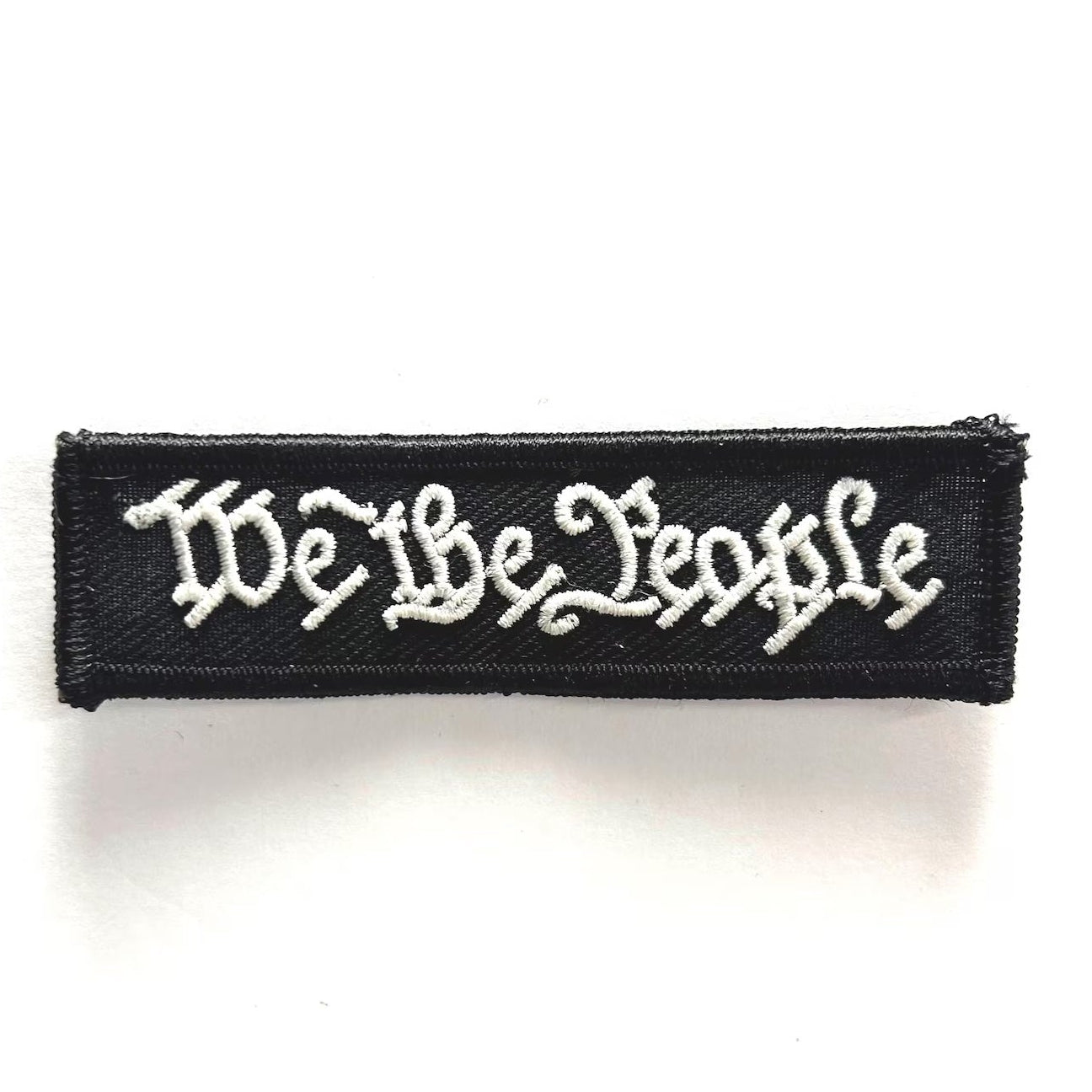 We the People Embroidered Patch