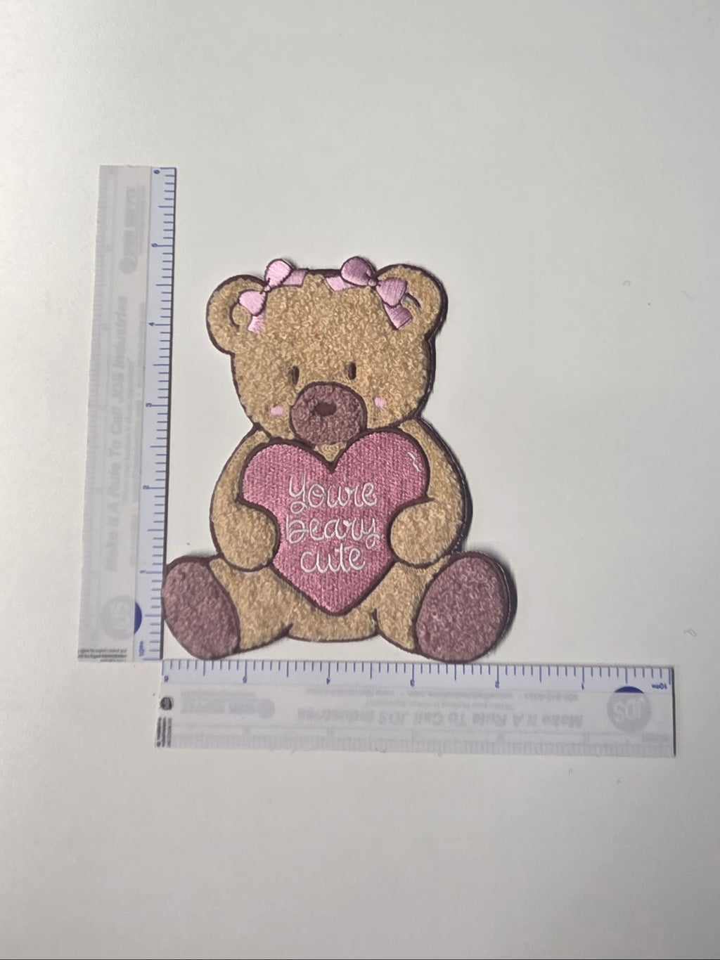 You're Beary Cute Chenille Patch