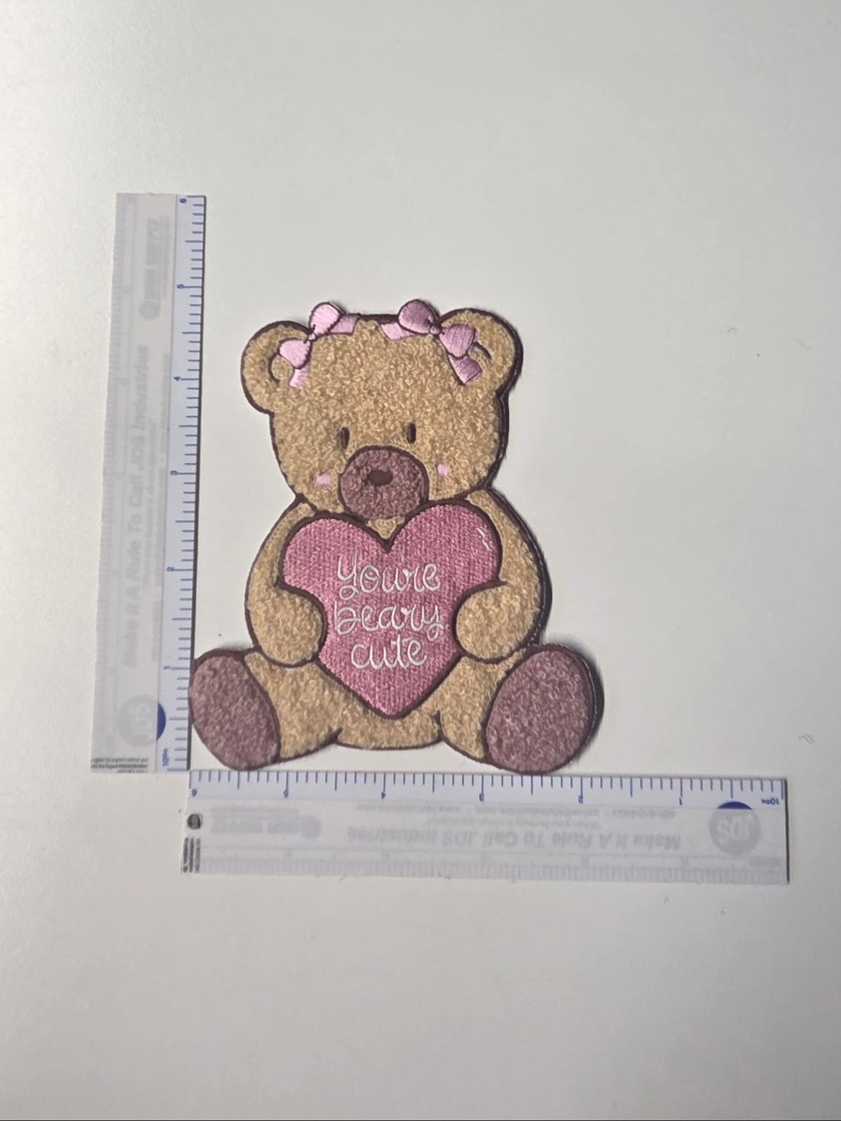 You're Beary Cute Chenille Patch